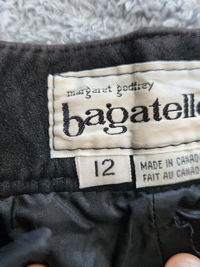 Bagatelle by Margaret Godfrey Black Skirt - Size 12